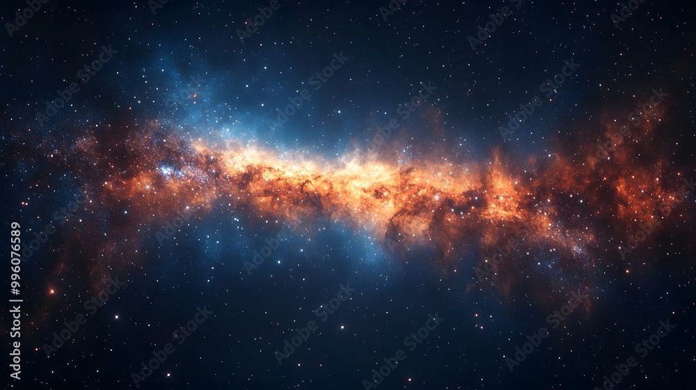 Milky Way galaxy on a black background, featuring cosmic dust, stars, and nebulae in a high-resolution astrophotography scene with an ethereal glow and cosmic energy. Milky Way galaxy on a black background, featuring cosmic dust, stars, and nebulae in a high-resolution astrophotography scene with an ethereal glow and cosmic energy.