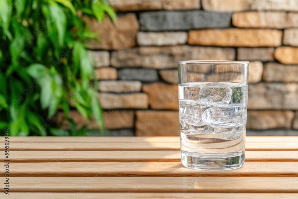 Refreshing Hydration on a Sunny Day Enjoying a Cool Glass of Water Outdoors, Perfect for Wellness and Staying Hydrated Refreshing Hydration on a Sunny Day Enjoying a Cool Glass of Water Outdoors, Perfect for Wellness and Staying Hydrated