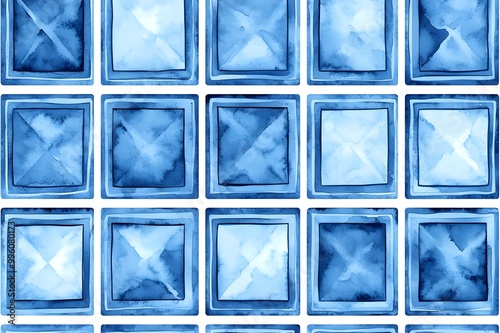 Blue Vector Pattern