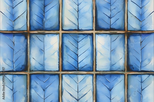 Blue Vector Pattern