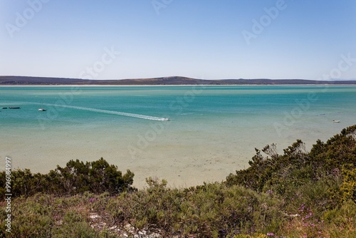 A view over the Langebaan lagoon, Western Cape, South Africa.