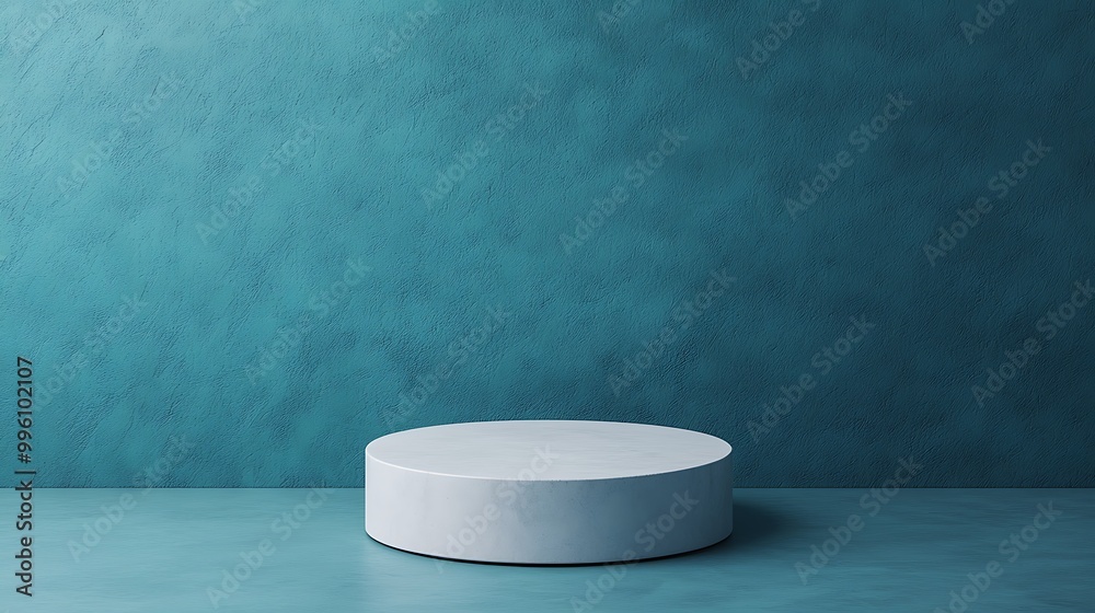 A refined podium with a pristine, smooth finish, presenting a high-end product against a softly blurred background of similar colors. The mist enveloping the scene lends a tranquil and sophisticated A refined podium with a pristine, smooth finish, presenting a high-end product against a softly blurred background of similar colors. The mist enveloping the scene lends a tranquil and sophisticated