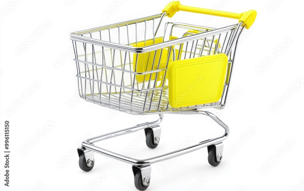Shopping cart isolated on white background Shopping cart isolated on white background