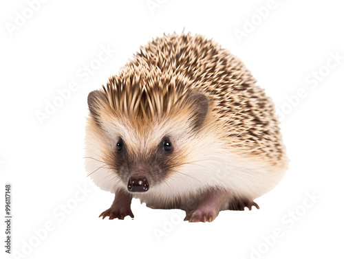 a close up of a hedgehog photo