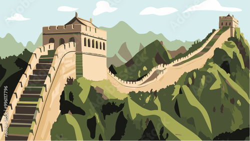 The Great Wall of China's Summit Sojourn