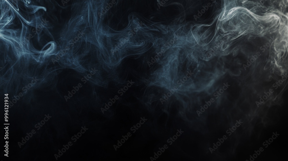 A black background with wispy smoke, dark colors and swirling smoke, or a dark banner with smoke billowing from it. A black background with wispy smoke, dark colors and swirling smoke, or a dark banner with smoke billowing from it.