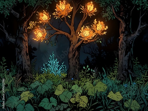 tree in the forest