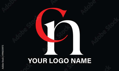 NC, CN Alphabets Letters Logo Monogram