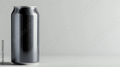 Obraz na płótnie Aluminum soda can isolated on a clean white background w salonie