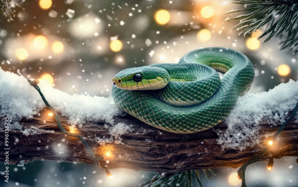 Green wooden snake 2025. Happy new year and marry christmass. Green wooden snake 2025. Happy new year and marry christmass.