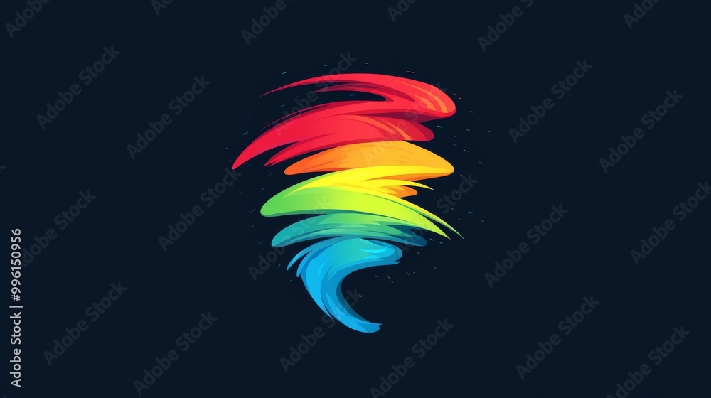 Creative tornado logo designs and illustrations. These designs can be used as symbols or icons. Creative tornado logo designs and illustrations. These designs can be used as symbols or icons.