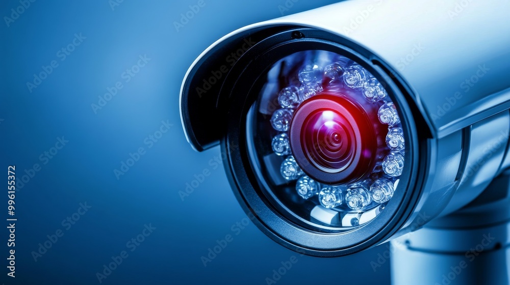 This picture of a security camera is great for showing safety and monitoring in your projects. This picture of a security camera is great for showing safety and monitoring in your projects.