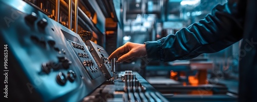 Worker Controlling an Autom...