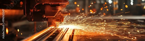 Massive industrial metal pr...