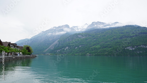 landscape, switzerland, swiss, europe, mountain, Alps, mountain range bordering Switzerland