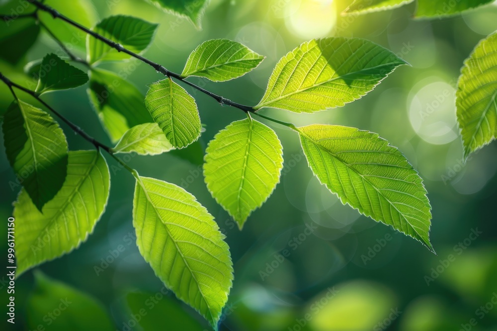Lush Green Leaves Forest Nature Photography Natural Environment Close-Up Serenity Lush Green Leaves Forest Nature Photography Natural Environment Close-Up Serenity