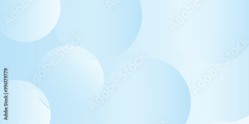 Abstract geometric background gradient soft light blue bokeh for Graphic Business background hitech technology digital design