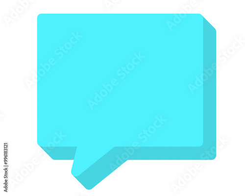 speech bubble, icon, 3d speech bubble, blue speech bubble on white, bubble, bubble text, for your text, for your precentation, bubble text png, blue element, bubble speech sign, for your work, png