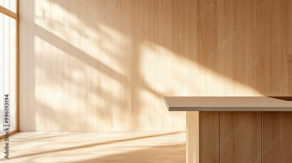 Kitchen Table On Smooth Light Wood Surface For Dining Kitchen Table On Smooth Light Wood Surface For Dining