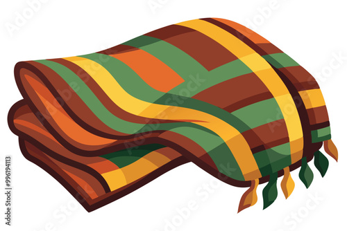 Blanket vector illustration