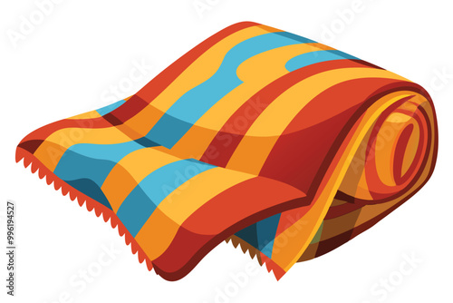 Blanket vector illustration