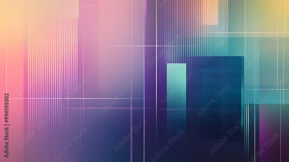 Depth formed by layered tech elements on a smooth muted gradient background Depth formed by layered tech elements on a smooth muted gradient background