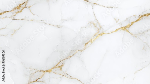 Seamless White and gold marble texture background design for your creative design , isolated on white background, , copy space for text, photo