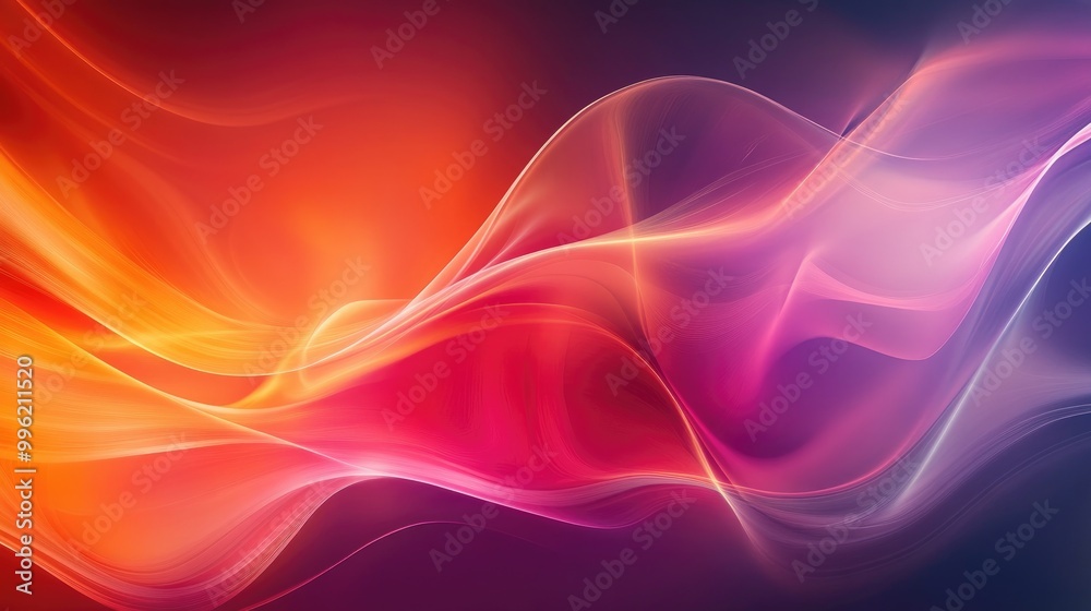 Elegant and fluid wallpaper with vibrant color gradients and soft motion effects, suitable for business applications Elegant and fluid wallpaper with vibrant color gradients and soft motion effects, suitable for business applications