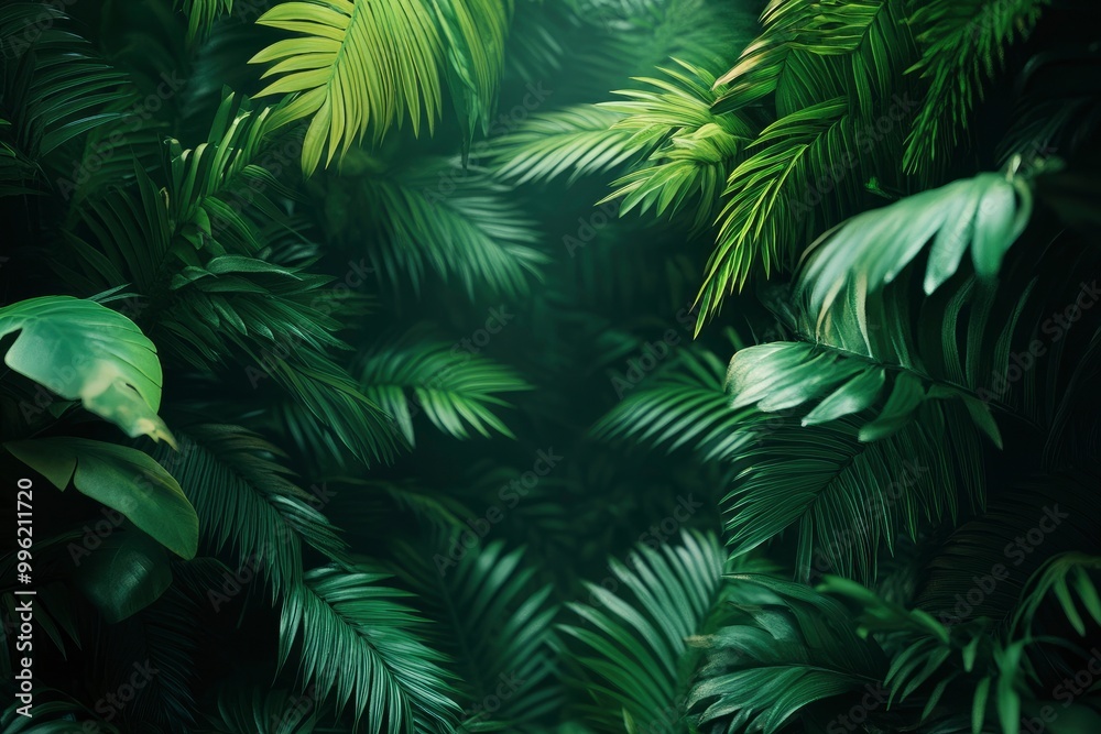 vegetation nature plant green natural environment foliage background 3d render. with generative ai vegetation nature plant green natural environment foliage background 3d render. with generative ai
