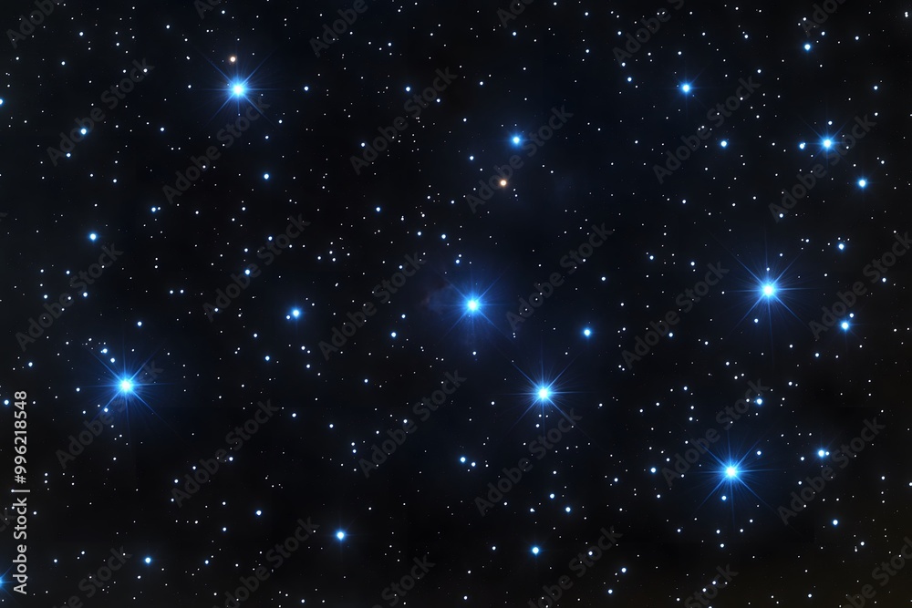 Obraz premium Night Sky with Stars