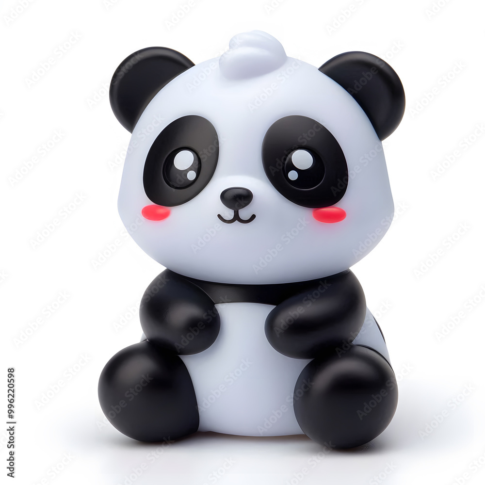 Obraz premium 3d panda with a smile