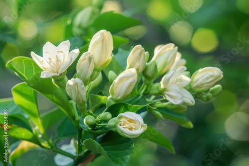 Arabian jasmine buds