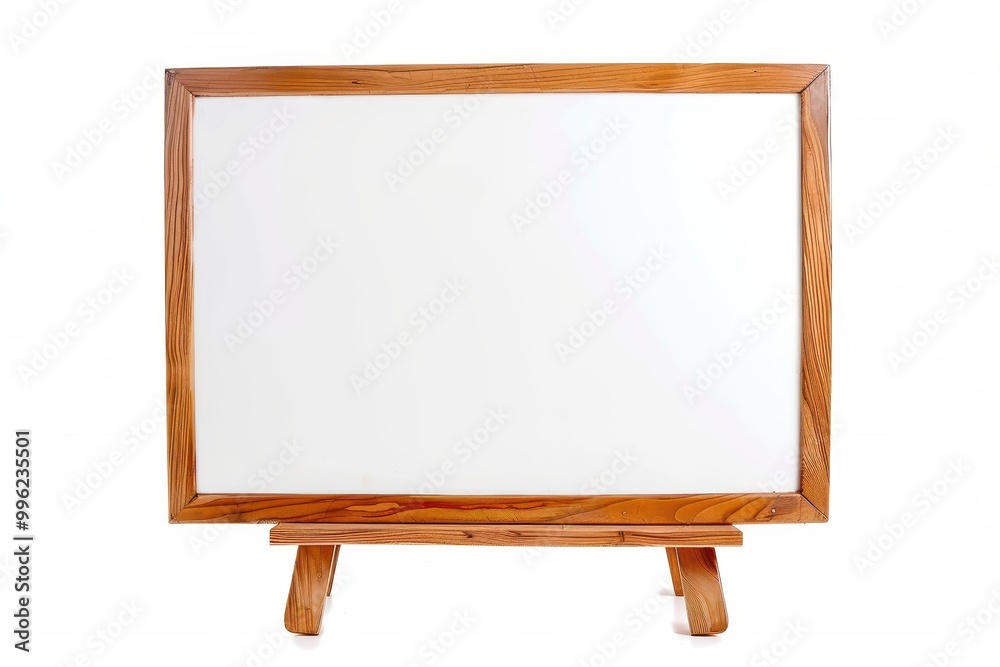 Blank magnetic whiteboard isolated on white Blank magnetic whiteboard isolated on white