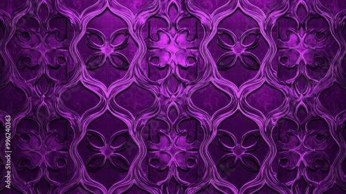 purple pattern 