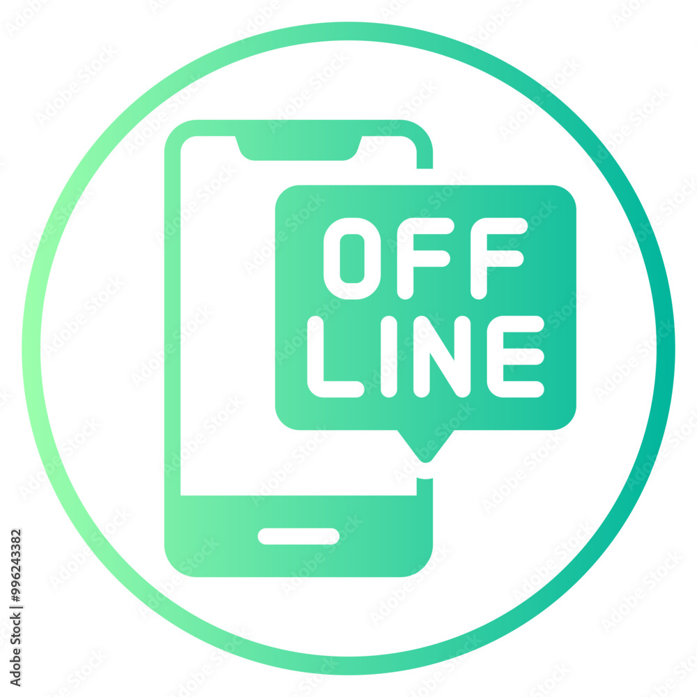smartphone gradient icon smartphone gradient icon