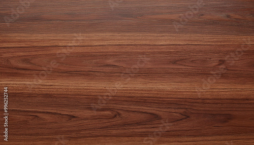 Dark brown wooden surface with natural grain and texture. 