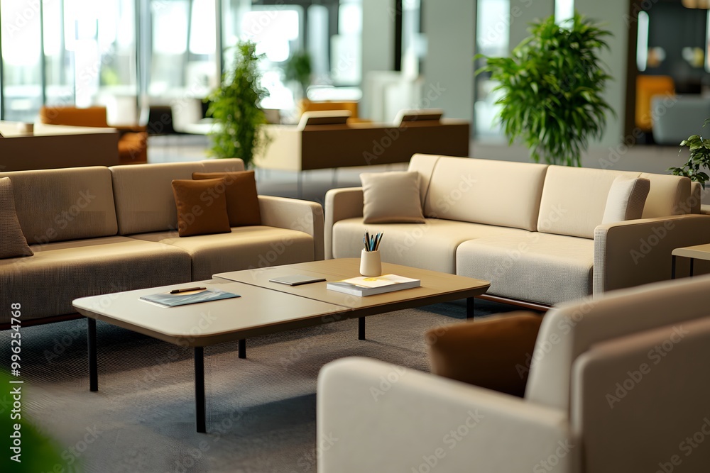 Modern Office Lounge Interior Modern Office Lounge Interior