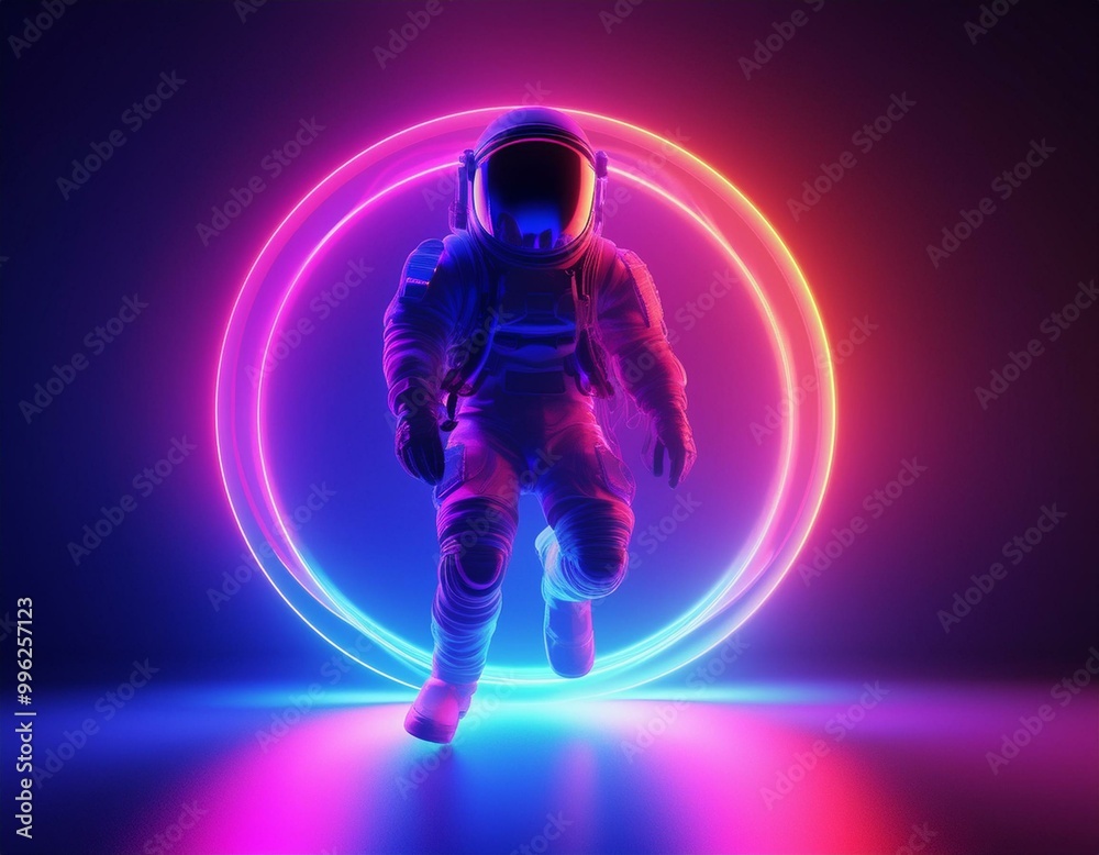 space person in the night space person in the night