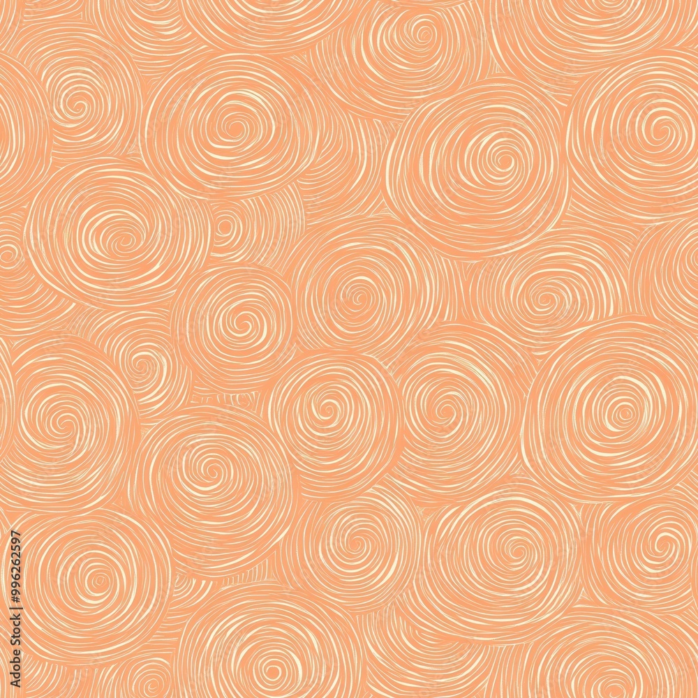 Retro Hand-Drawn Doodle Pattern Design Retro Hand-Drawn Doodle Pattern Design