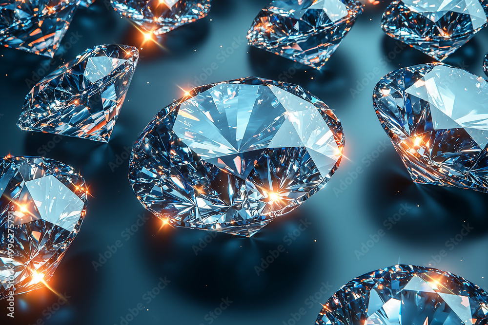 Shiny crystals. Luxury diamond. Shining brilliant. The concept of luxury and wealth. Shiny crystals. Luxury diamond. Shining brilliant. The concept of luxury and wealth.