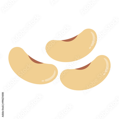 Soybeans icon. Legume icon. Vector.