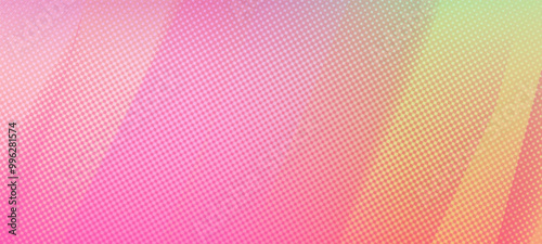 Pink gradient panorama widescreen background. Suitable for banner, poster, advertising. and various other design works