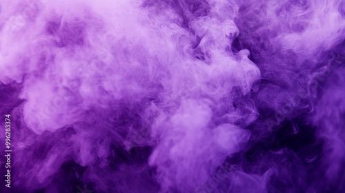 Purple smoke concept background