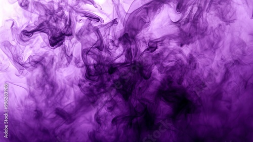 Purple smoke concept background