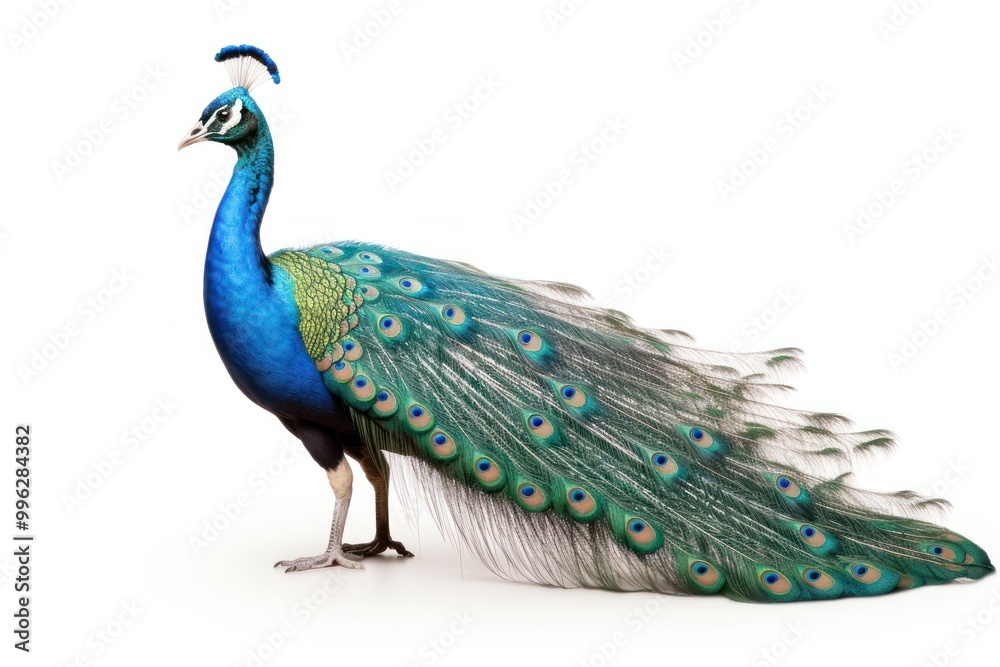 Fototapeta premium Peacock animal bird wildlife.