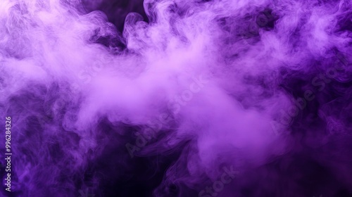 Purple smoke concept background