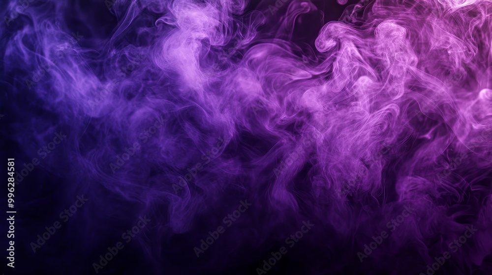 Purple smoke concept background Purple smoke concept background