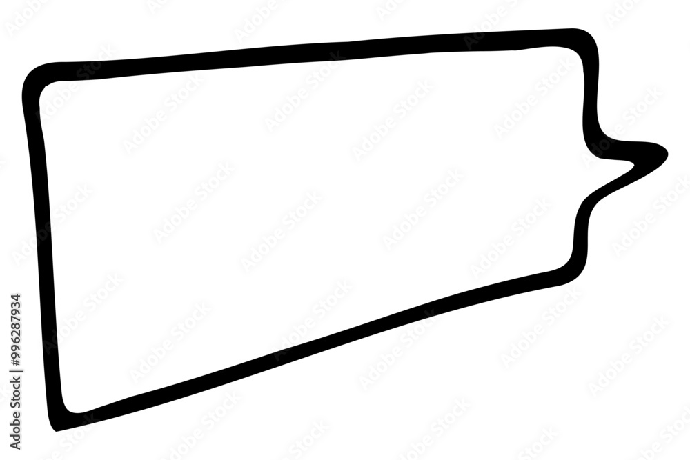 手書きの吹き出しのイラスト 手書きの吹き出しのイラスト