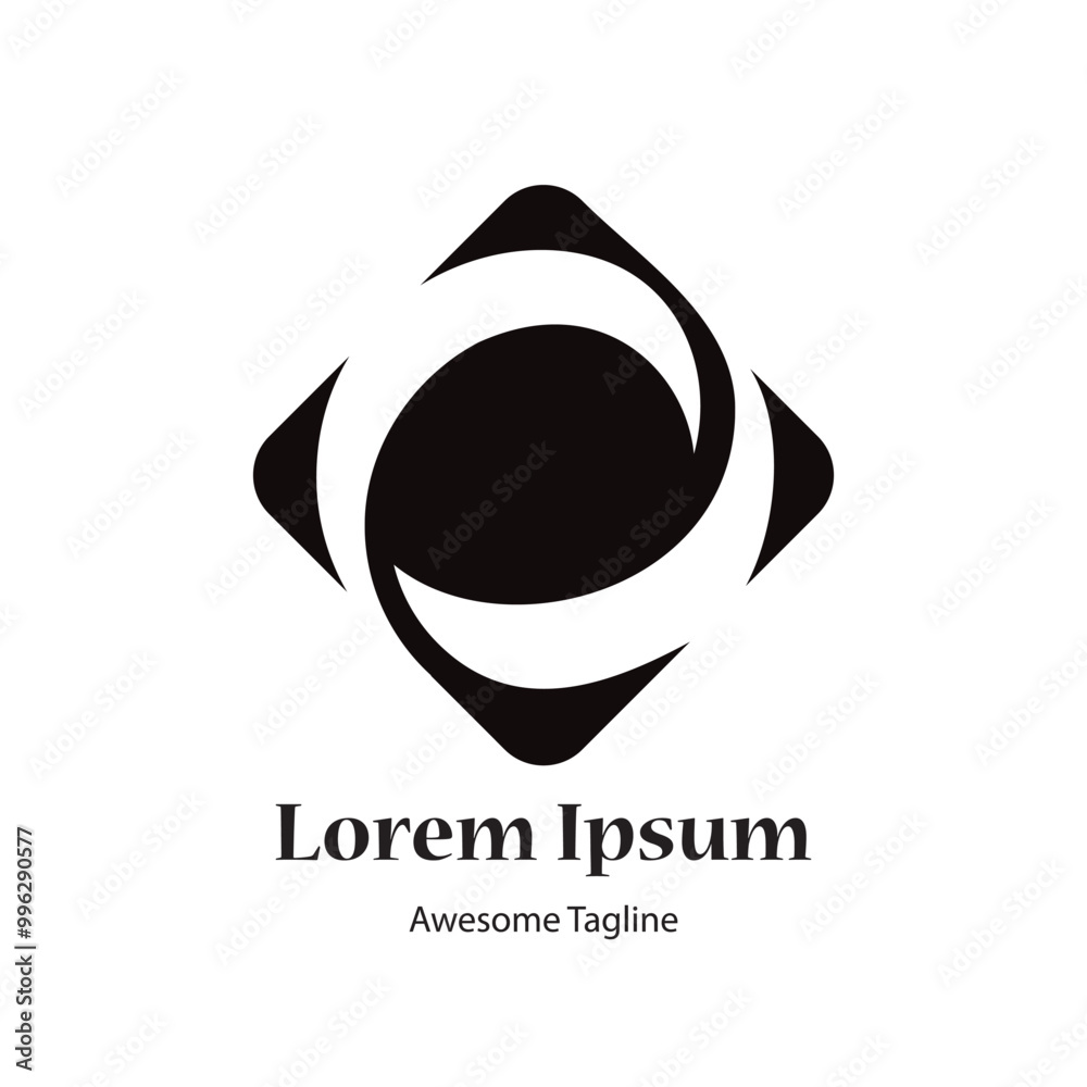 Obraz premium Abstract initial letter O logo design template. Icon for business of luxury, elegant, simple.