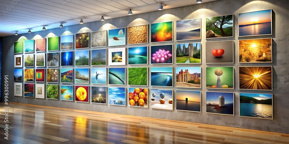 A picture on a wall informative Vibrant engaging AI-Created Content A picture on a wall informative Vibrant engaging AI-Created Content
